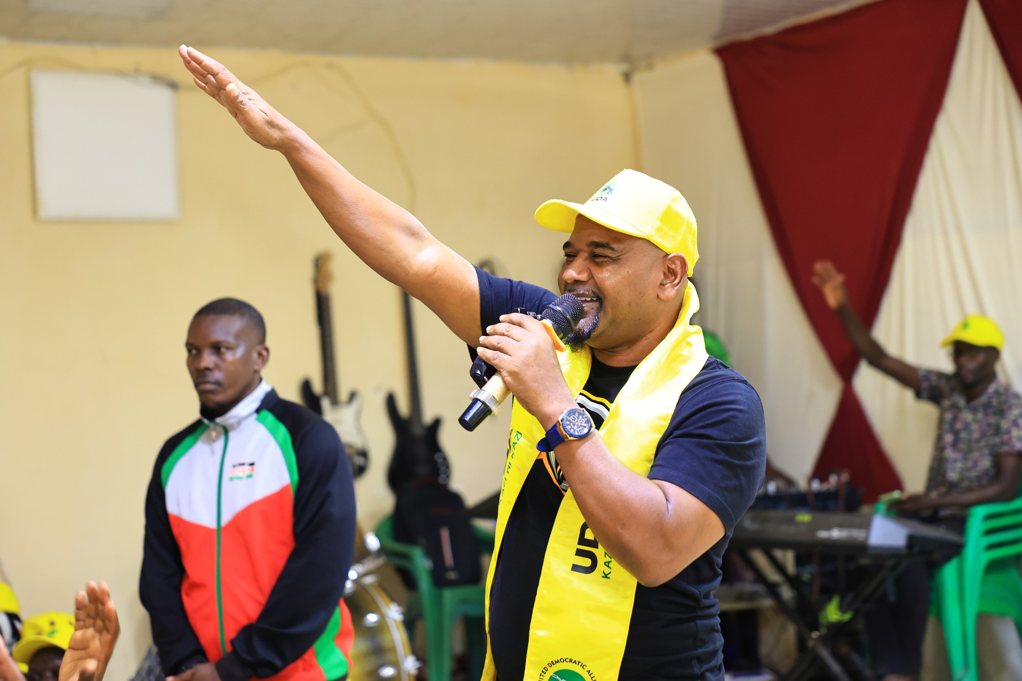 Ali Mbogo LAPSSET Chairman UDA rally Likoni Mombasa 2027 Governor campaign